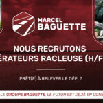 Visuel pour le recrutement d'ouvriers racleuse au sein de Groupe Baguette